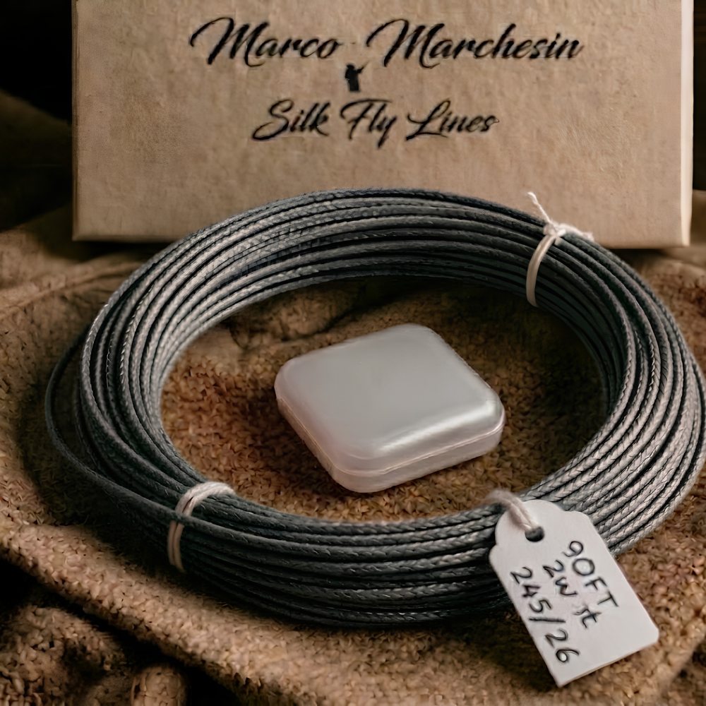 Marco Marchesin Silk Fly Lines - Riverstone Grey