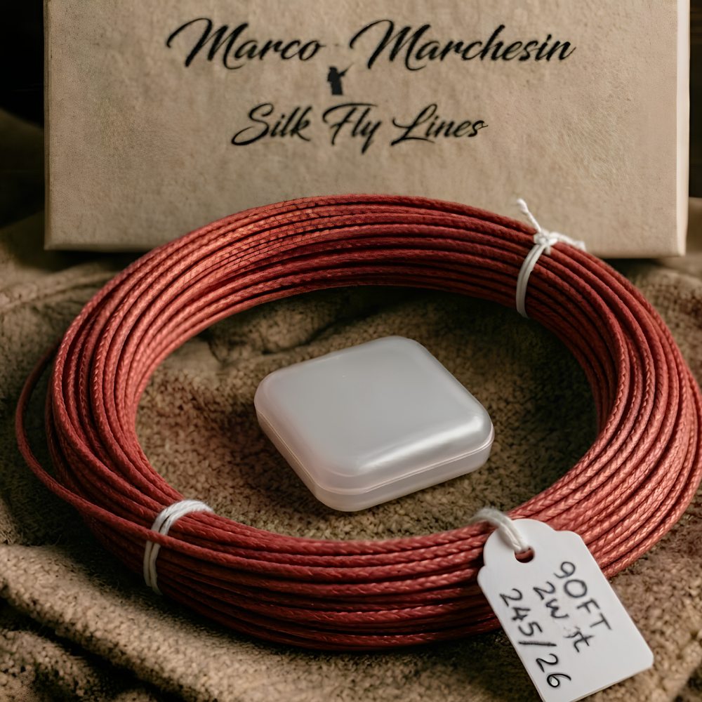 Marco Marchesin Silk Fly Lines - Coral Rose