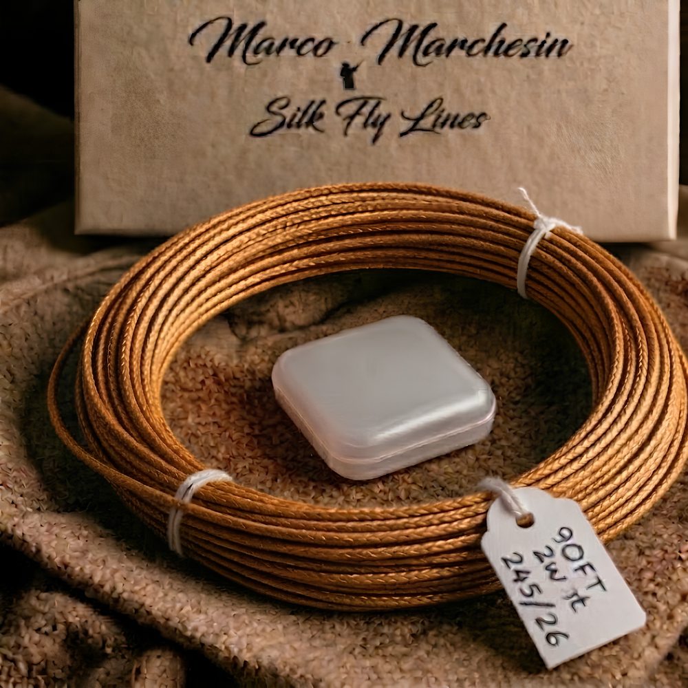 Marco Marchesin Silk Fly Lines - Driftwood Gold